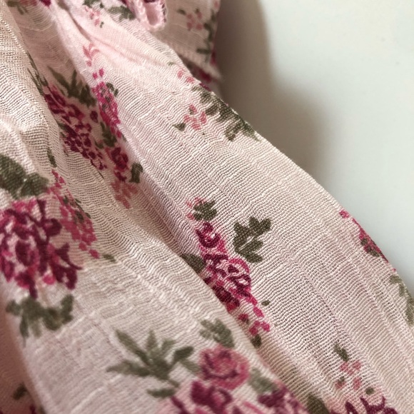 Joyfolie Mia Joy Caroline pink floral maxi dress girls 10 pink rose ruffles lace - Picture 9 of 12